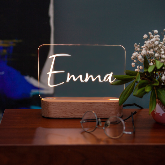 Avighna Personalized Name 3D LED Night Lamp