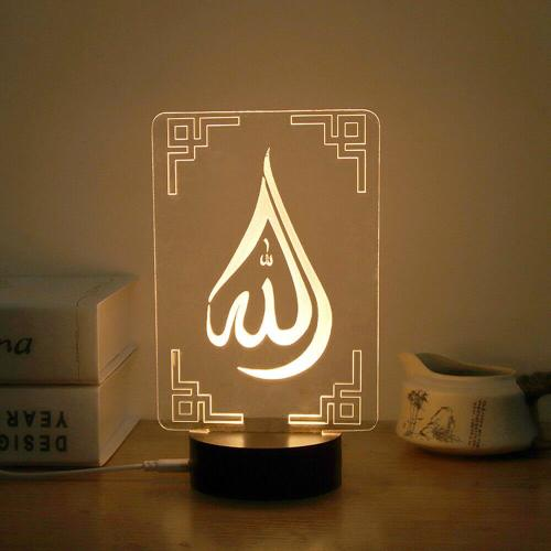 3D Acrylic Shield Lamp