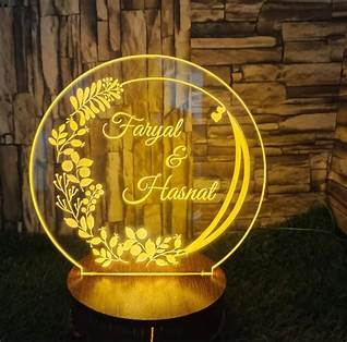 Stylish Customised 3D illusion Lamp