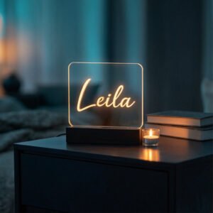 ACRYLIC NAME LAMP