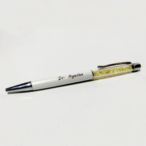 Crystal Diamond Pen With Engraved Name