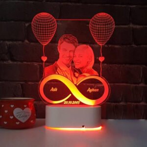 Photo Printed Infinity 3D Led Night Light