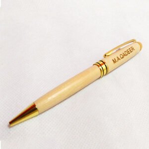 Wooden Pen With Engraved Name